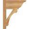Ekena Millwork Legacy Traditional Rough Sawn Outlooker, Western Red Cedar, 8"W x 16"D x 20"H OUT08X16X20LEC01RWR - alternate 2